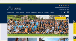 Desktop Screenshot of marksontennis.com